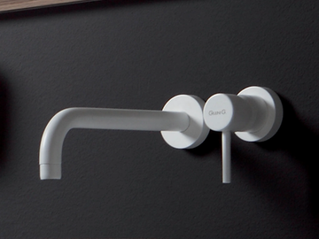FUTURO - F6520 - 2 hole wall-mounted single handle washbasin mixer by Rubinetteria Giulini - view 2